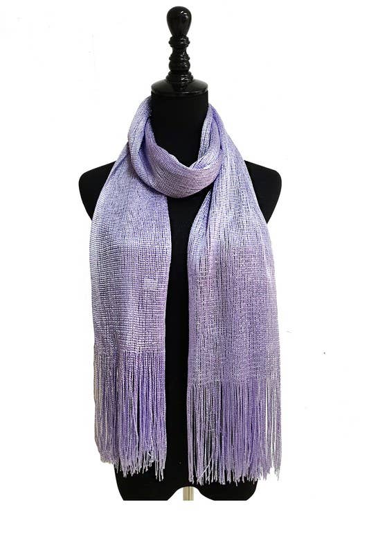 METALLIC SCARVES 1911-B: GOLD