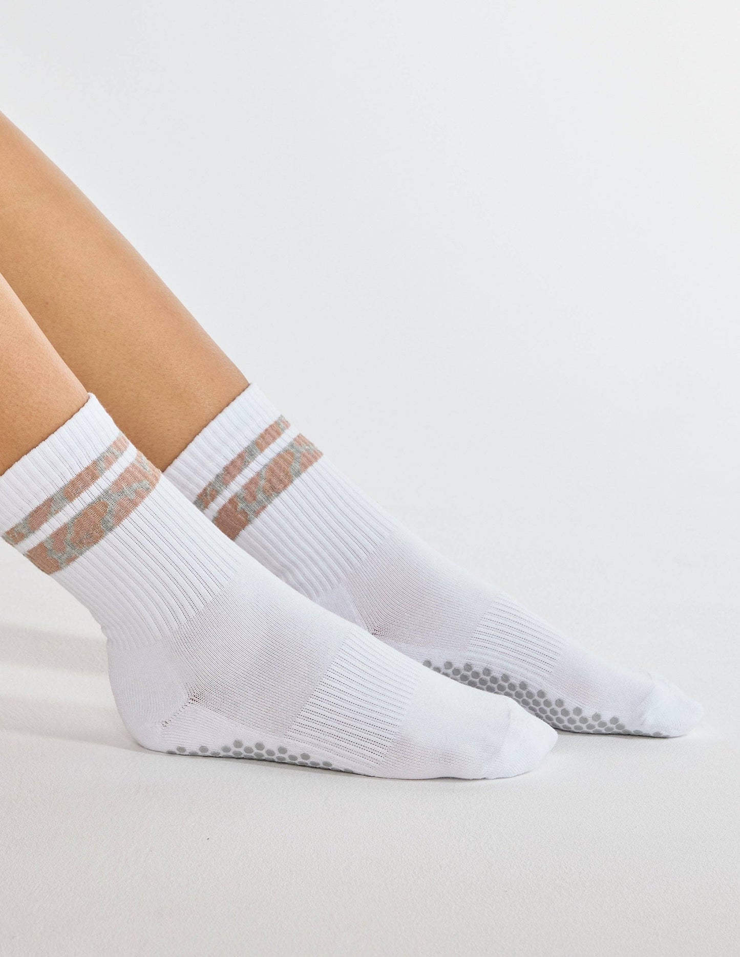 The Animal Print Grip Sock: Animal Print
