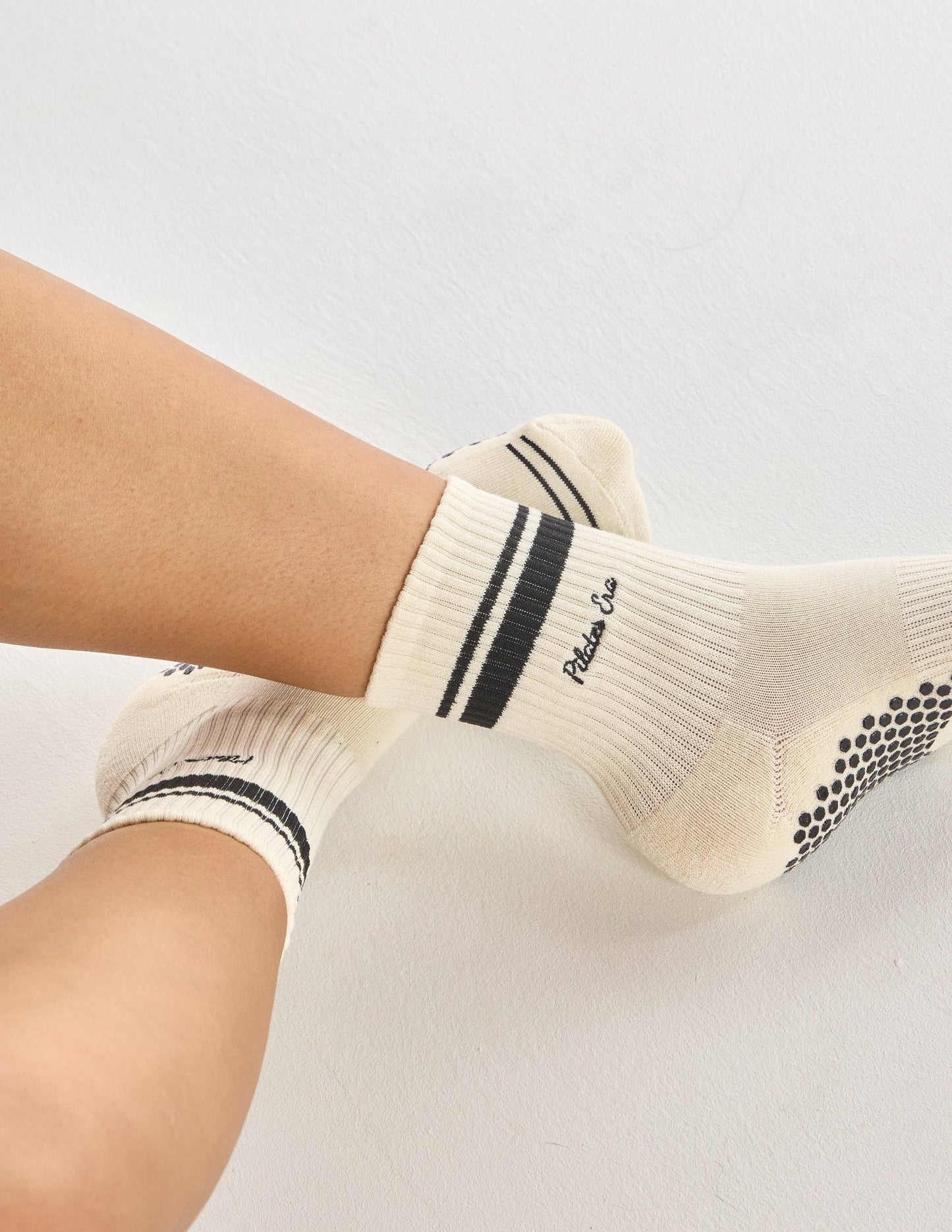 The Pilates Era Grip Sock: Blush