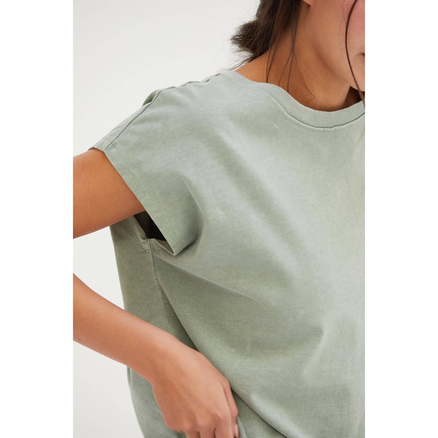 DZ25A913-SET-Matching Top And Shorts Set: ORANGE / S-M-L(2-2-2)