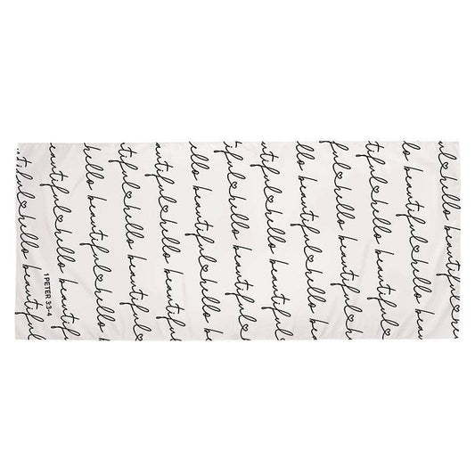 Towel- Hello Beautiful