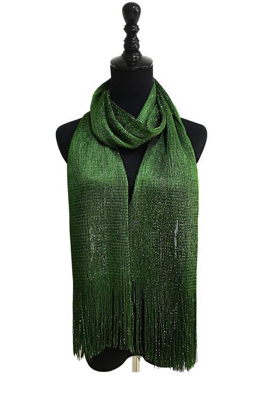 METALLIC SCARVES 1911-B: GOLD
