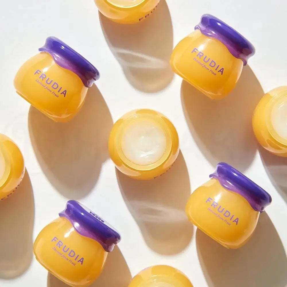 FRUIDA Hydrating Honey Lip Balm: Pomegranate Tinted Plumping