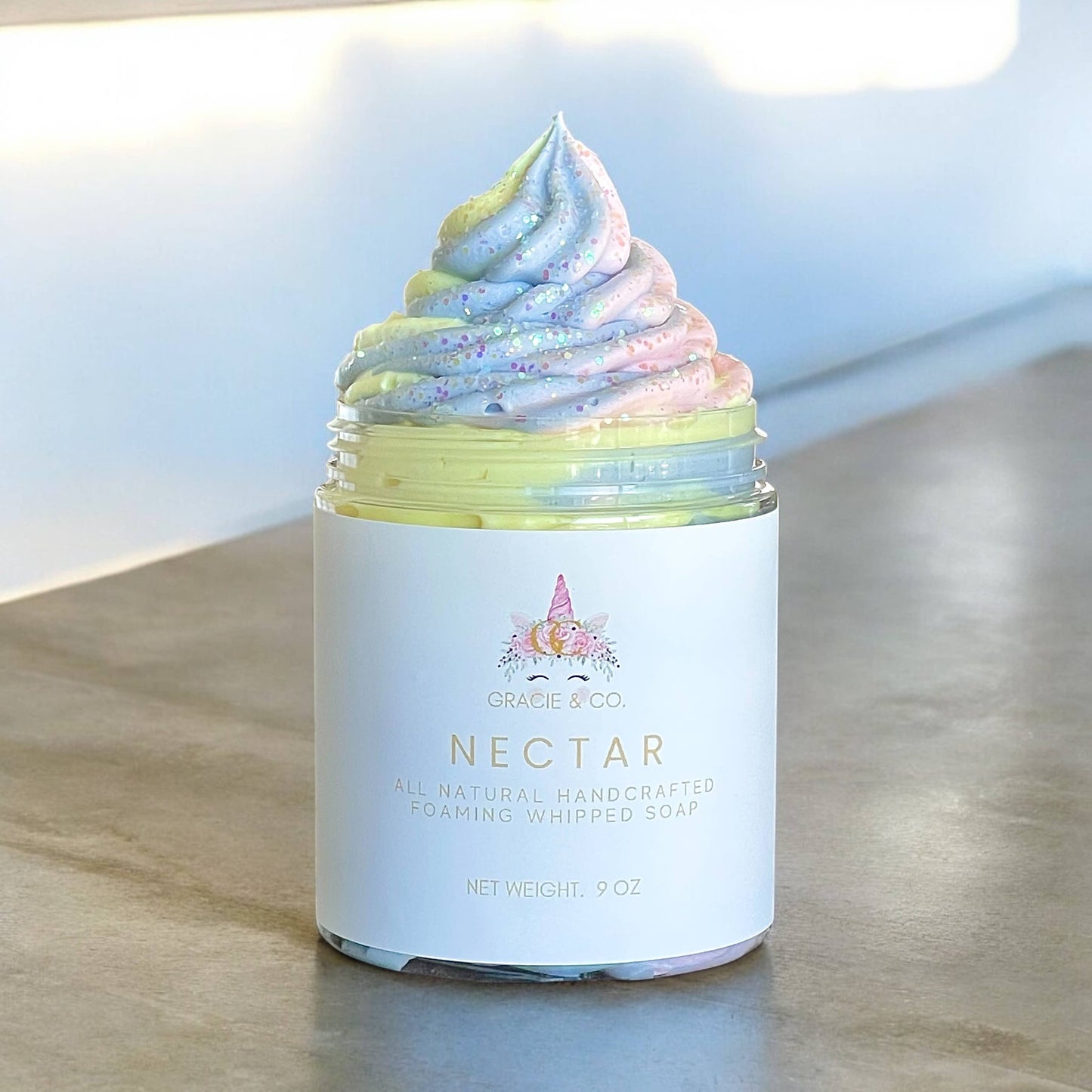 Moisturizing Whipped Soap/Shaving Cream: Champagne Kisses
