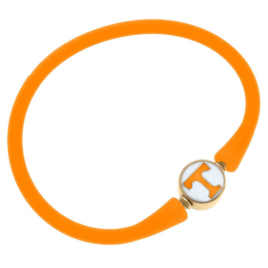 Tennessee Volunteers Enamel Silicone Bali Bracelet : Orange