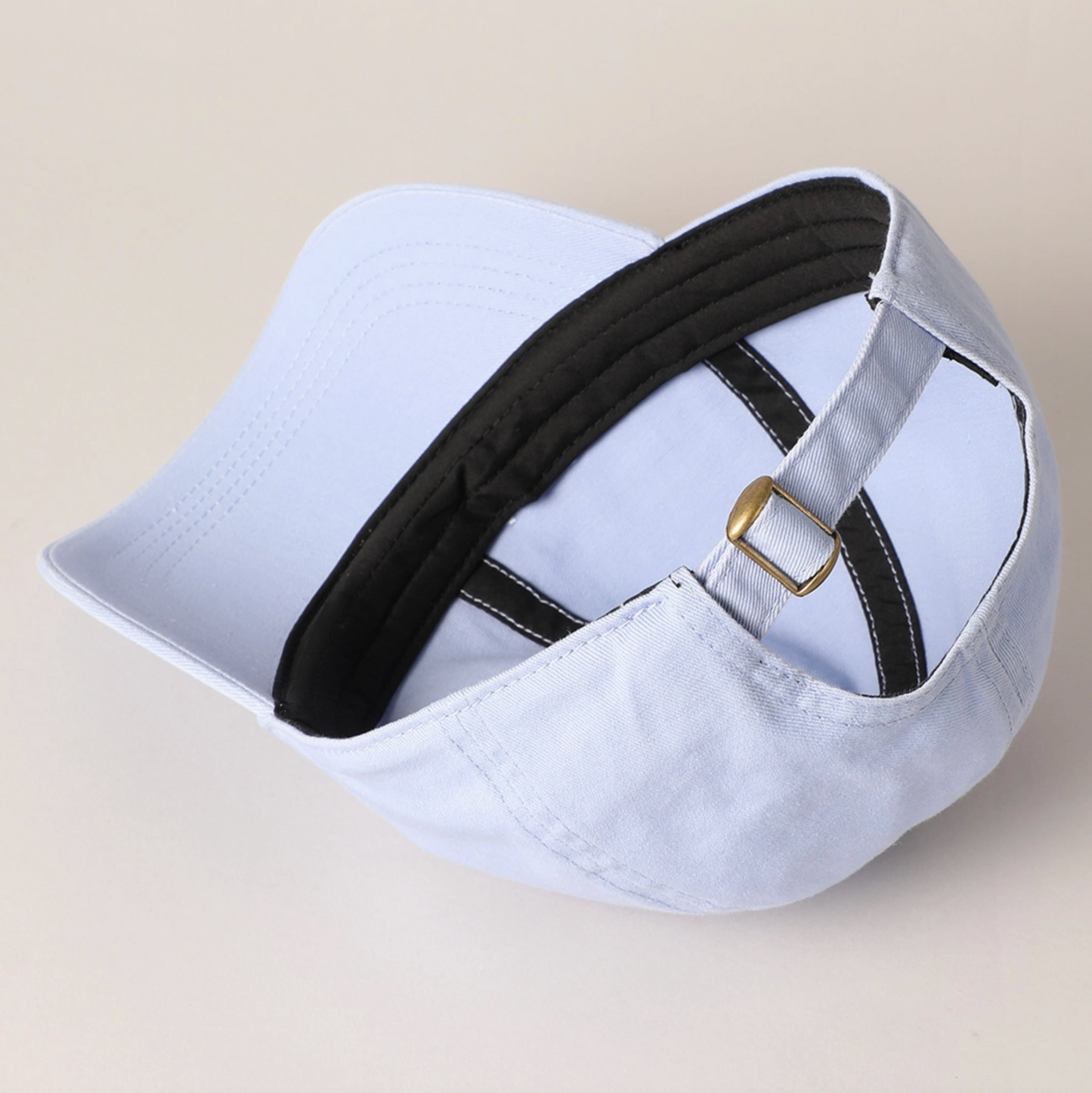 Mama Heart Hat: Light Blue