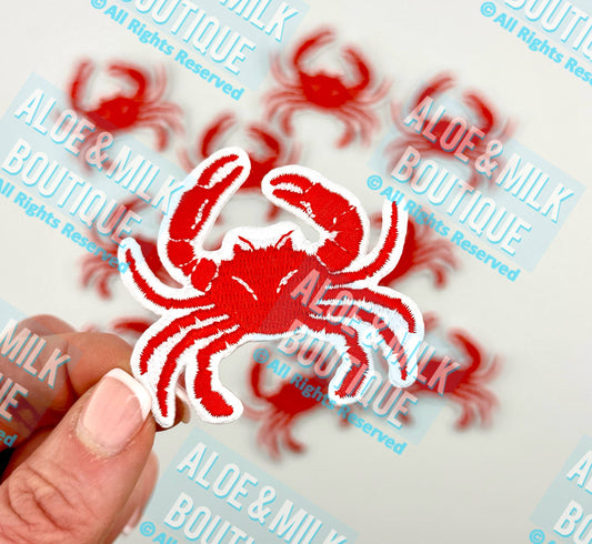 Crab Patch, ocean patches, beach patch, summer patch, crab