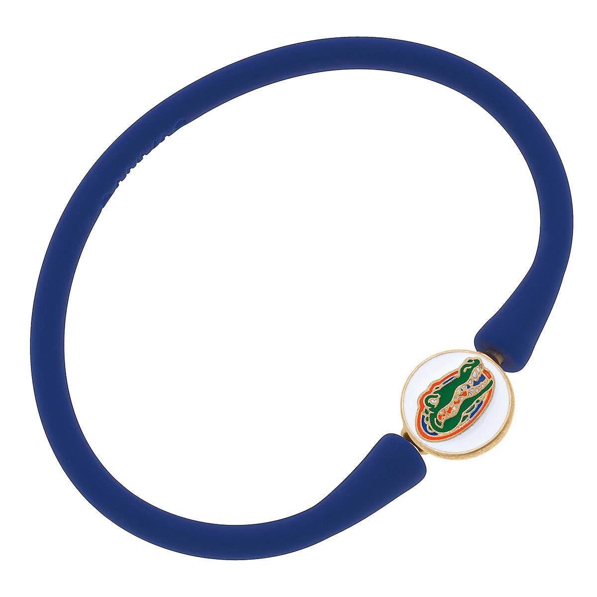 Florida Gators Enamel Silicone Bali Bracelet: Orange
