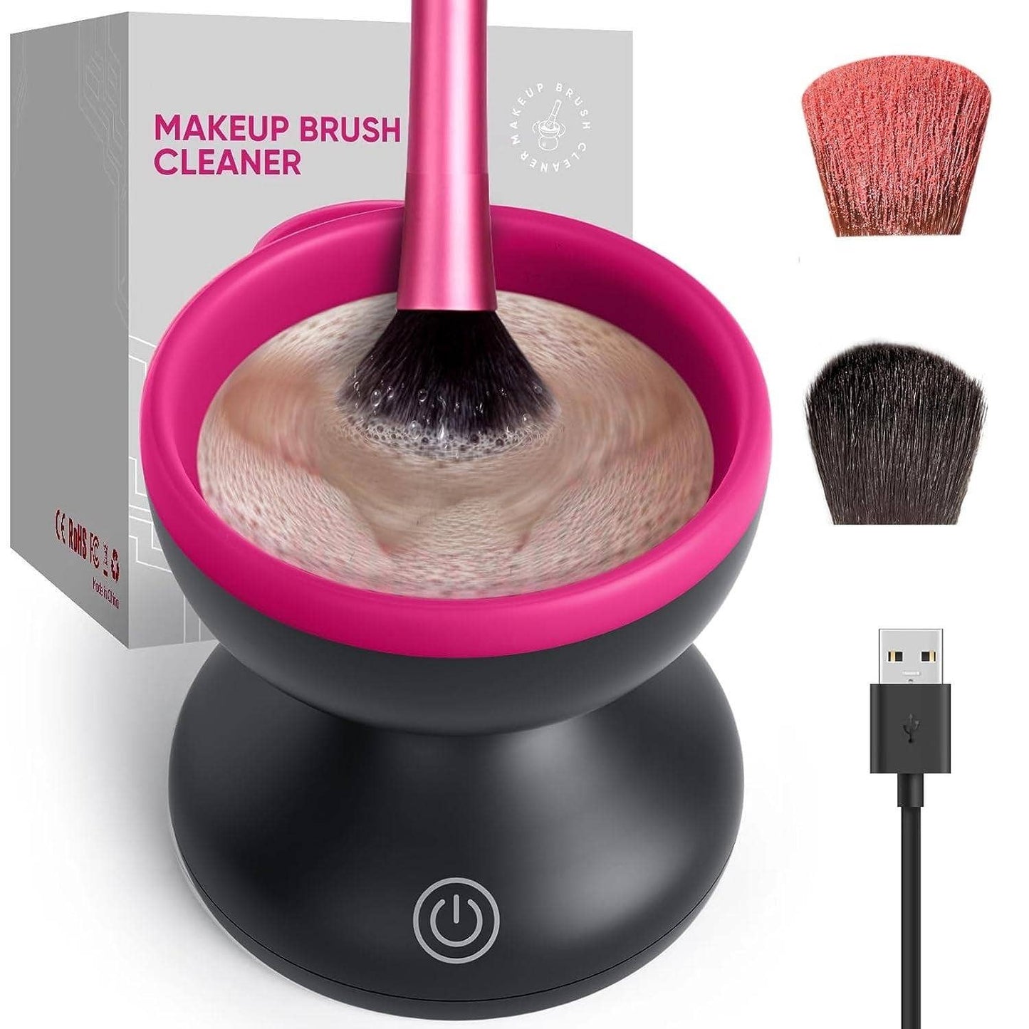 Electric Makeup Brush Cleaner Wash Makeup Brush Cleaner Mach: 1 Kit(Mix & Match Colors)