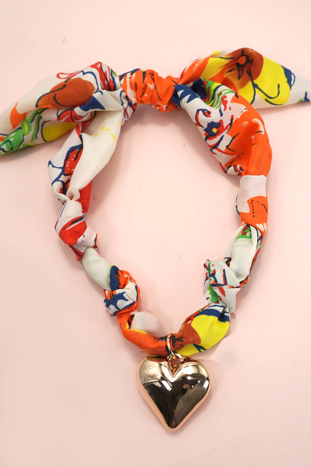 HANDMADE SCARF CHARM NECKLACE | 80N91790: H