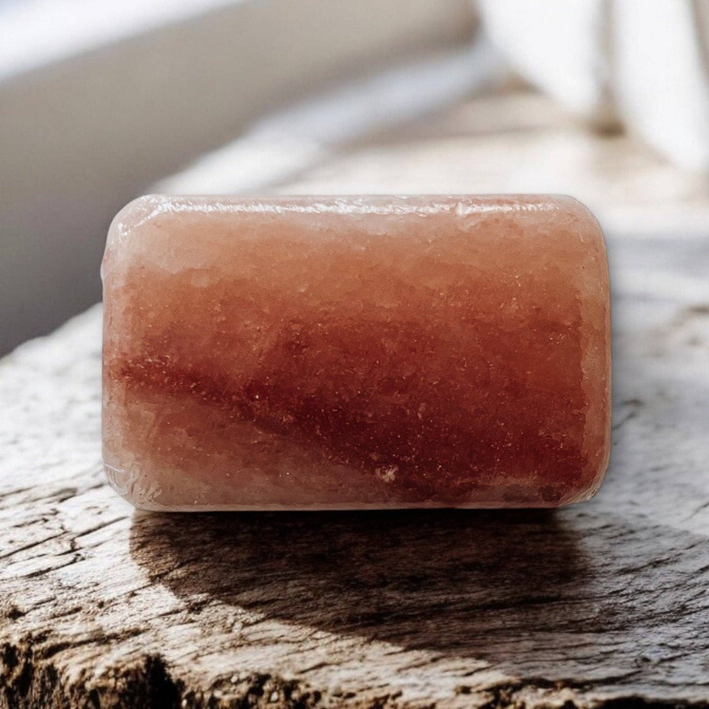Exfoliating Salt Stones: Pink Heart