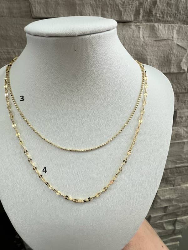 Charm Bar Necklaces: Paper Clip