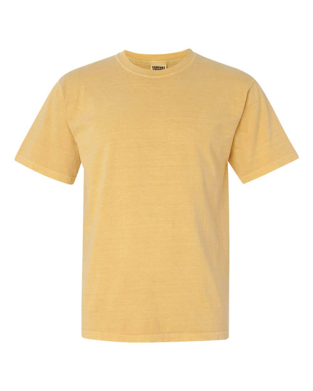 Comfort Colors Shirts, Unisex Heavyweight Tees, LIGHT Colors: Citrus / M
