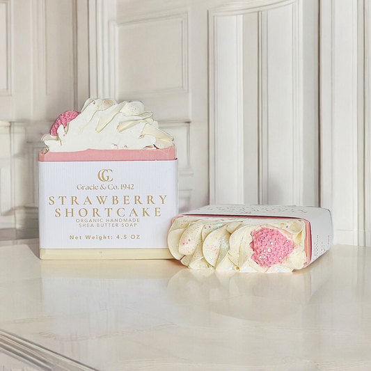 Strawberry Shortcake Shea Butter Soap bar