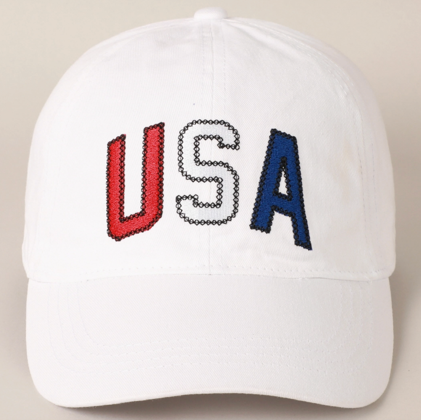 USA Arch Hat: Black