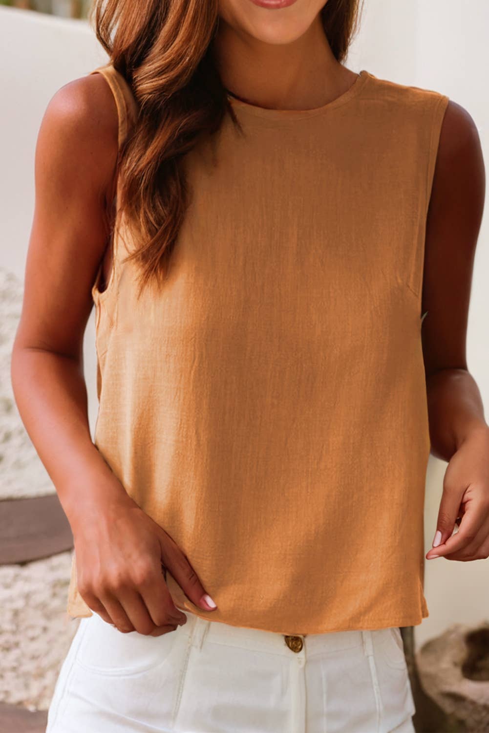 LDC Butterfly Condensation Back Vest: Desert Gold / L
