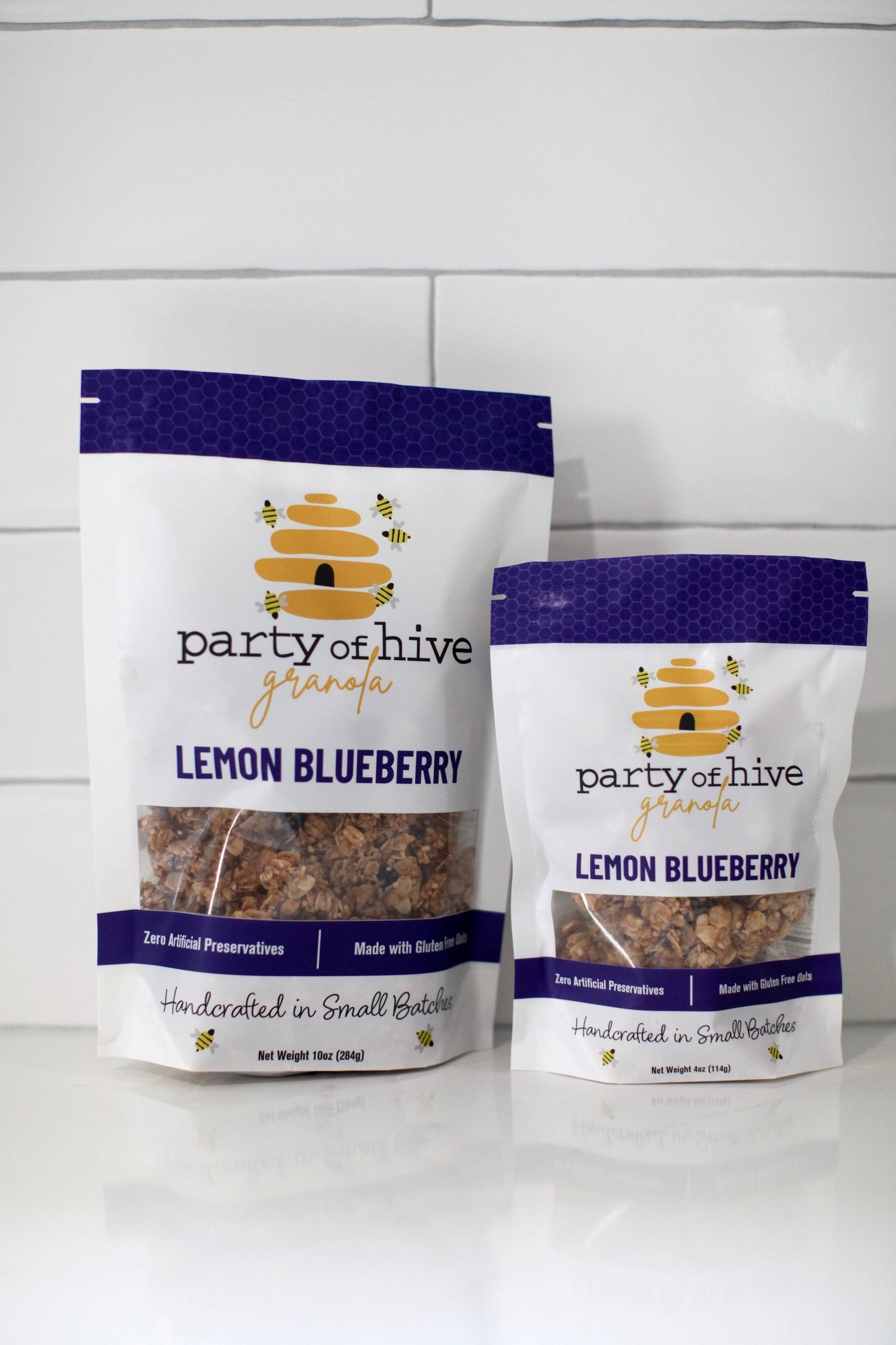 Lemon Blueberry: 4oz