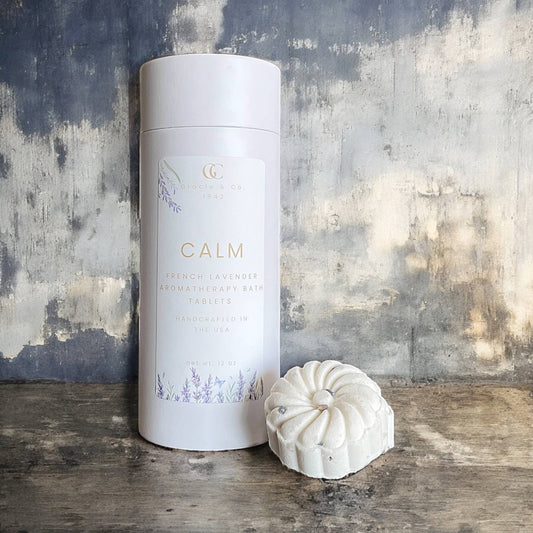 Organic Botanical Aromatherapy Shower Steamers : CALM ( FRENCH LAVENDER)