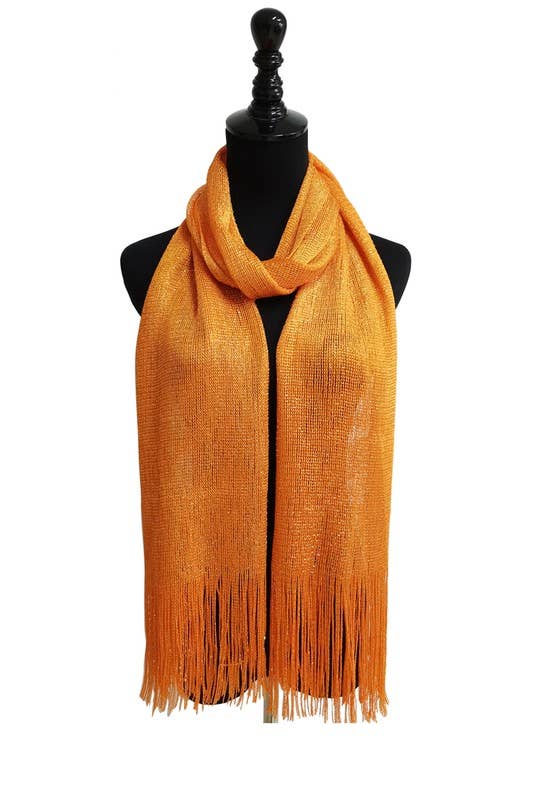 METALLIC SCARVES 1911-B: GOLD