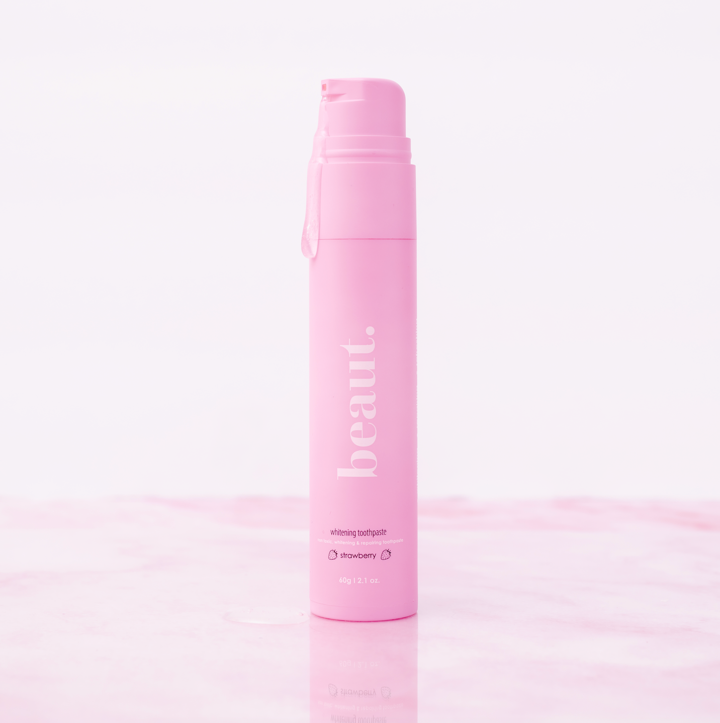 Strawberry whitening toothpaste: WHOLESALE: Strawberry