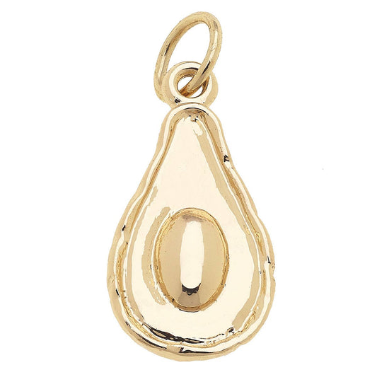 Avocado Charm in Shiny Gold