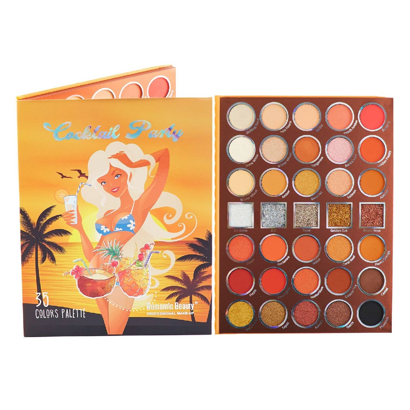 Cocktail Party 35 Color Eyeshadow Palette Melon