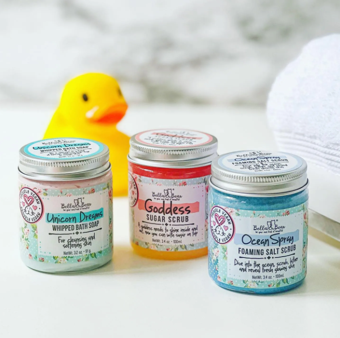 Goddess Sugar Scrub, Body Scrub Mini | Gift