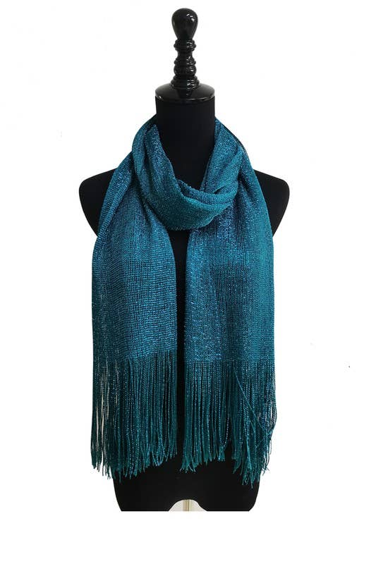 METALLIC SCARVES 1911-B: GOLD