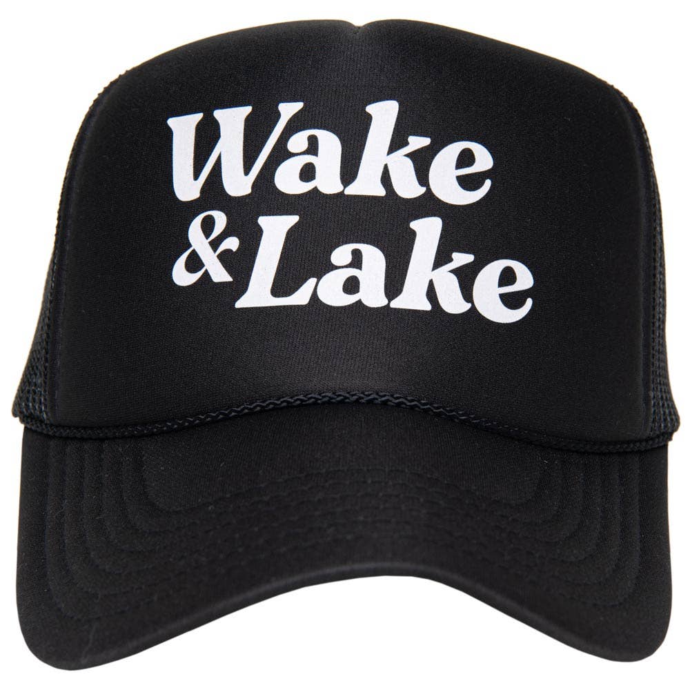 Wake & Lake Wholesale Foam Trucker Cap: Hot Pink