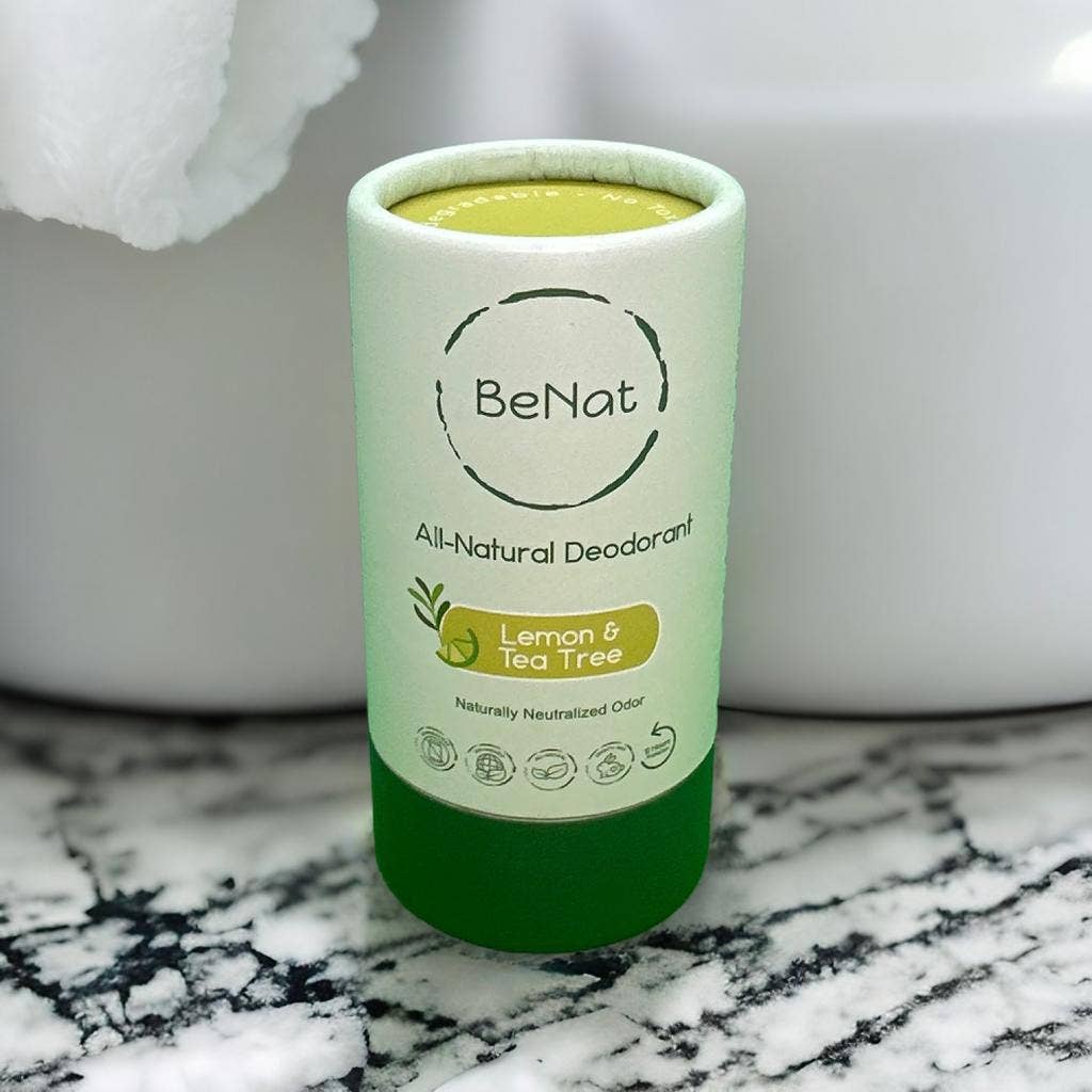 All Natural, Plastic-Free, Zero-Waste Deodorants: Lavender & Geranium
