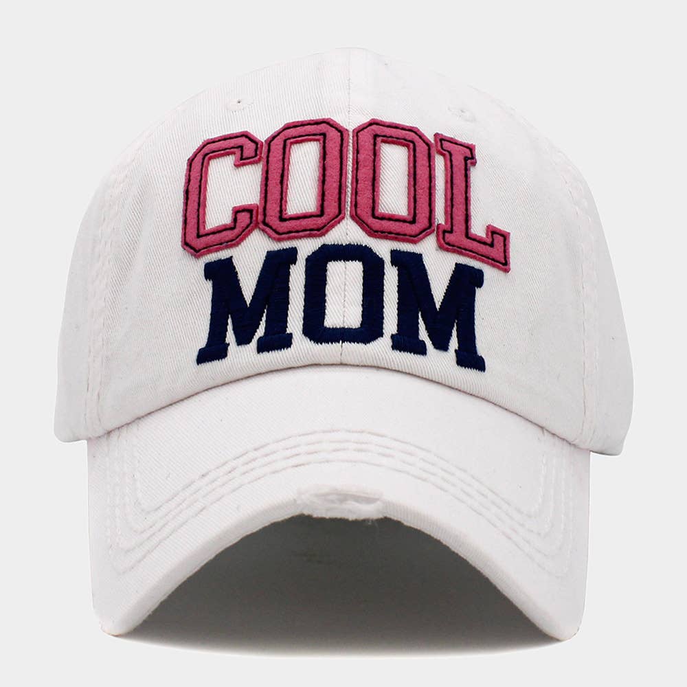 Cool Mom Message Vintage Baseball Cap
: Sea