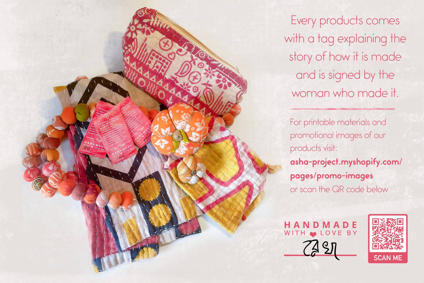 NEW! Kantha Coffee Cozy