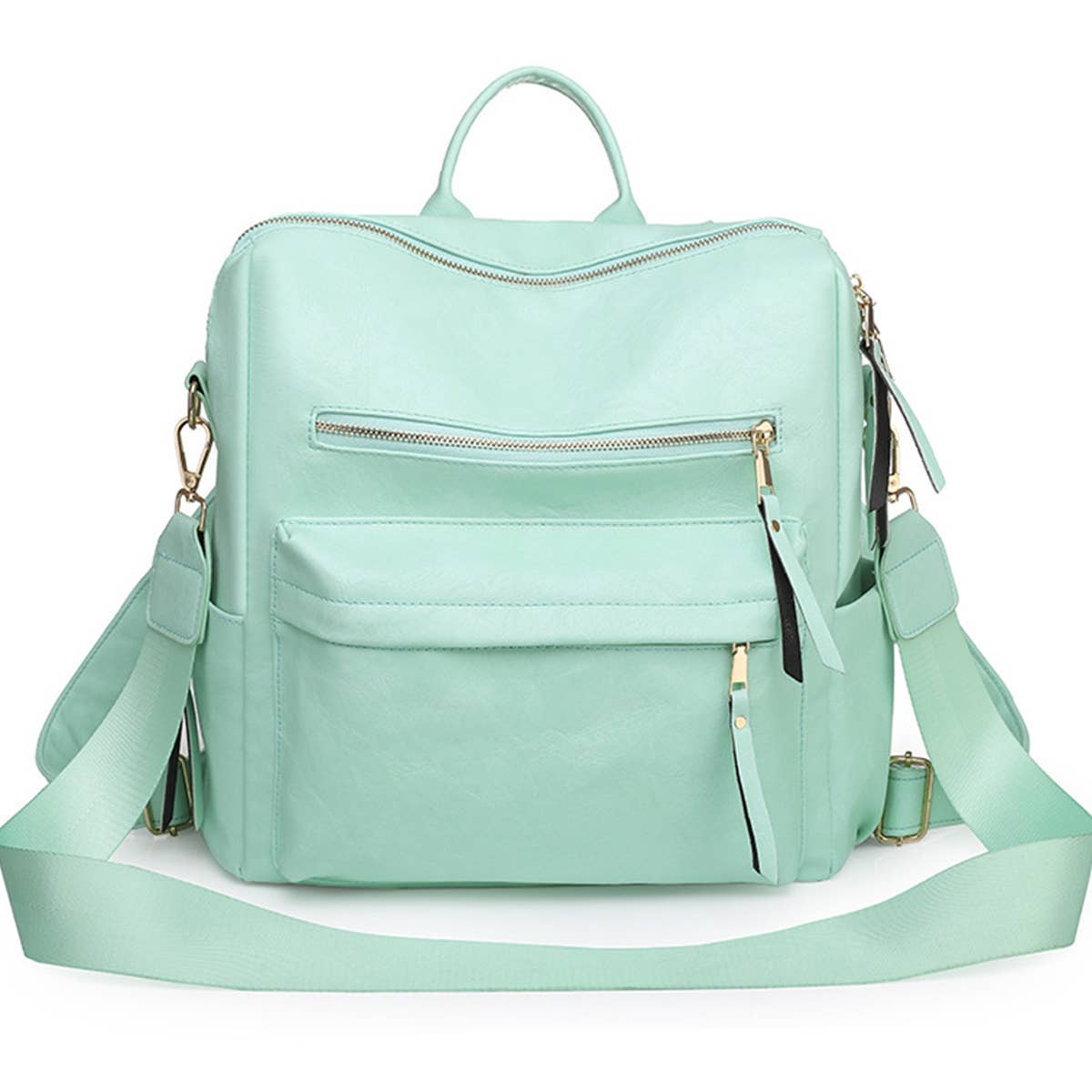 LEATHERL BACKPACKS LARGE CAPACITY CROSSBODY BAGS_CWAB0754: Purple / OS