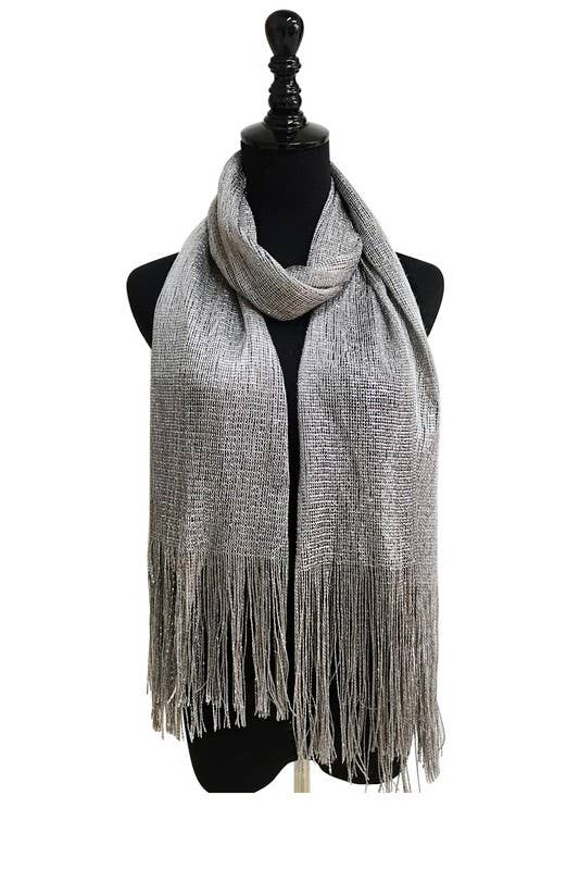 METALLIC SCARVES 1911-B: GOLD