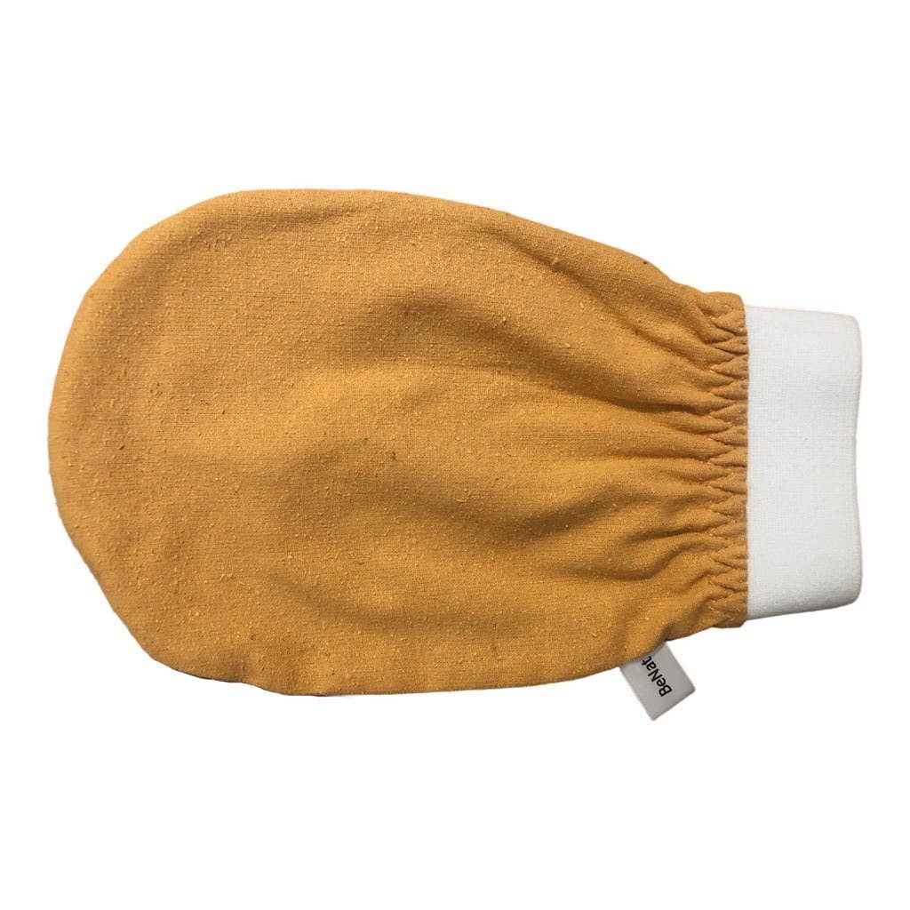 Silk Exfoliating Bath Gloves: Soft Silk