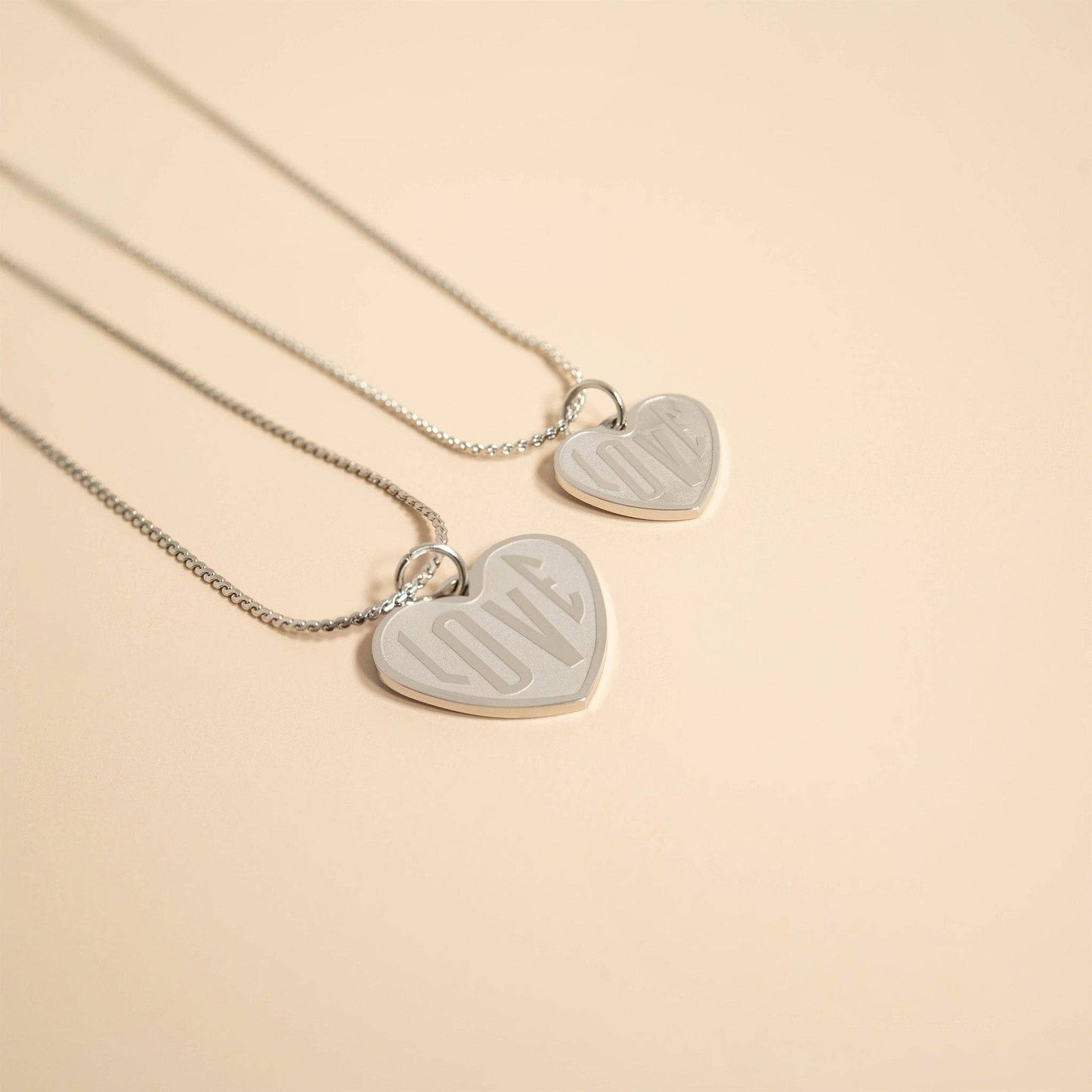 18K Gold PVD Stainless Steel Heart Love Charm / PDL0255: Gold / 15mm