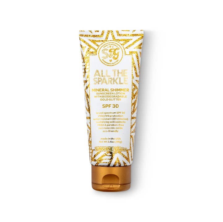 All the Sparkle Mineral Shimmer Sunscreen SPF 30