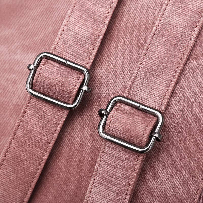 Convertible Backpack Large Shoulder Bag: Blue / M