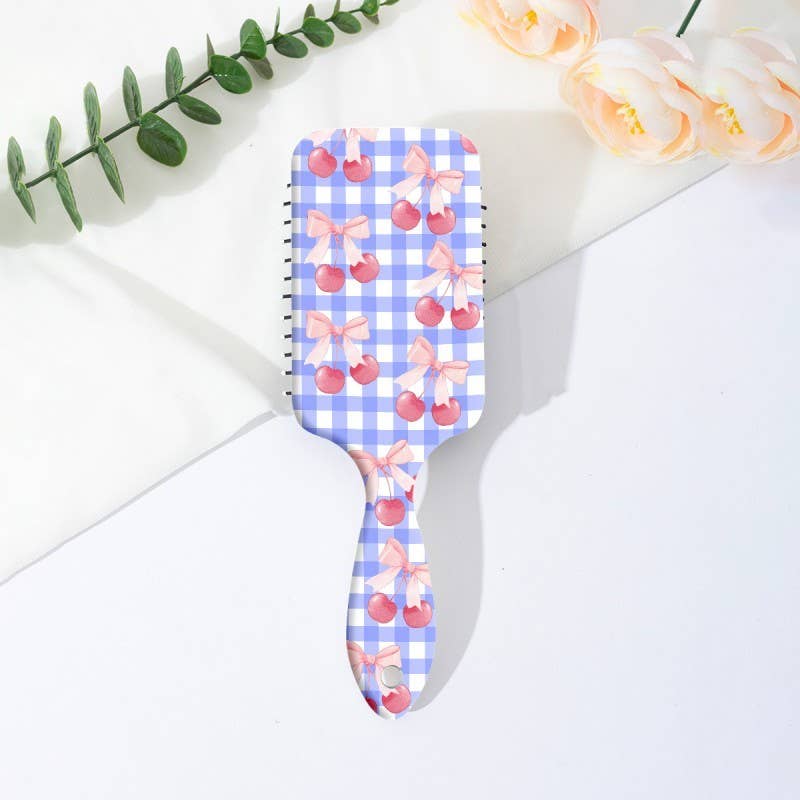 LARGE DETANGLE PADDLE HAIR BRUSH COMB | 40HC100: BOW C
