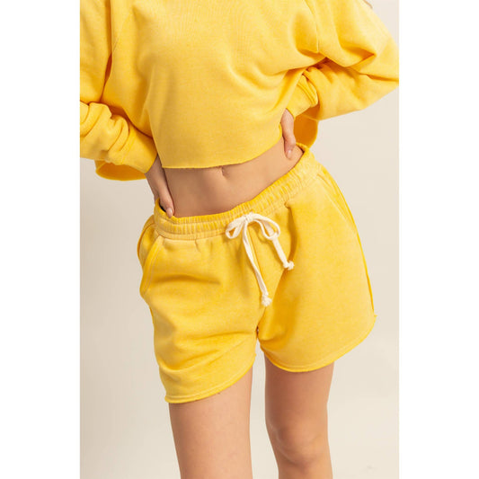 DZ25A915-Drawstring Lounge Shorts
: SUNFLOWER / S-M-L(2-2-2)