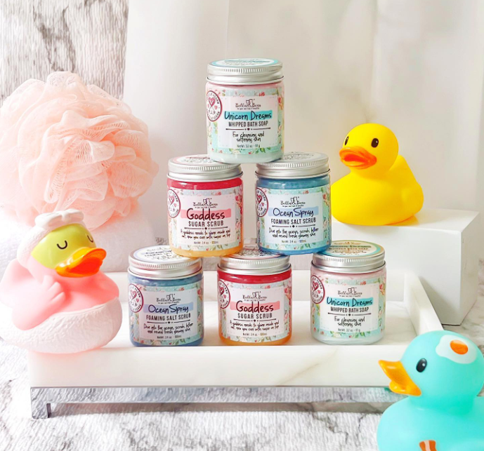 Goddess Sugar Scrub, Body Scrub Mini | Gift