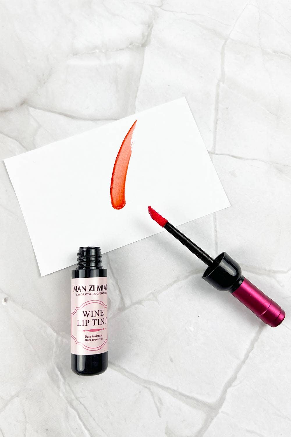 MINI WINE BOTTLE  LONG LASTING WATERPROOF  LIP TINT: ASSORTED / ONE(24)