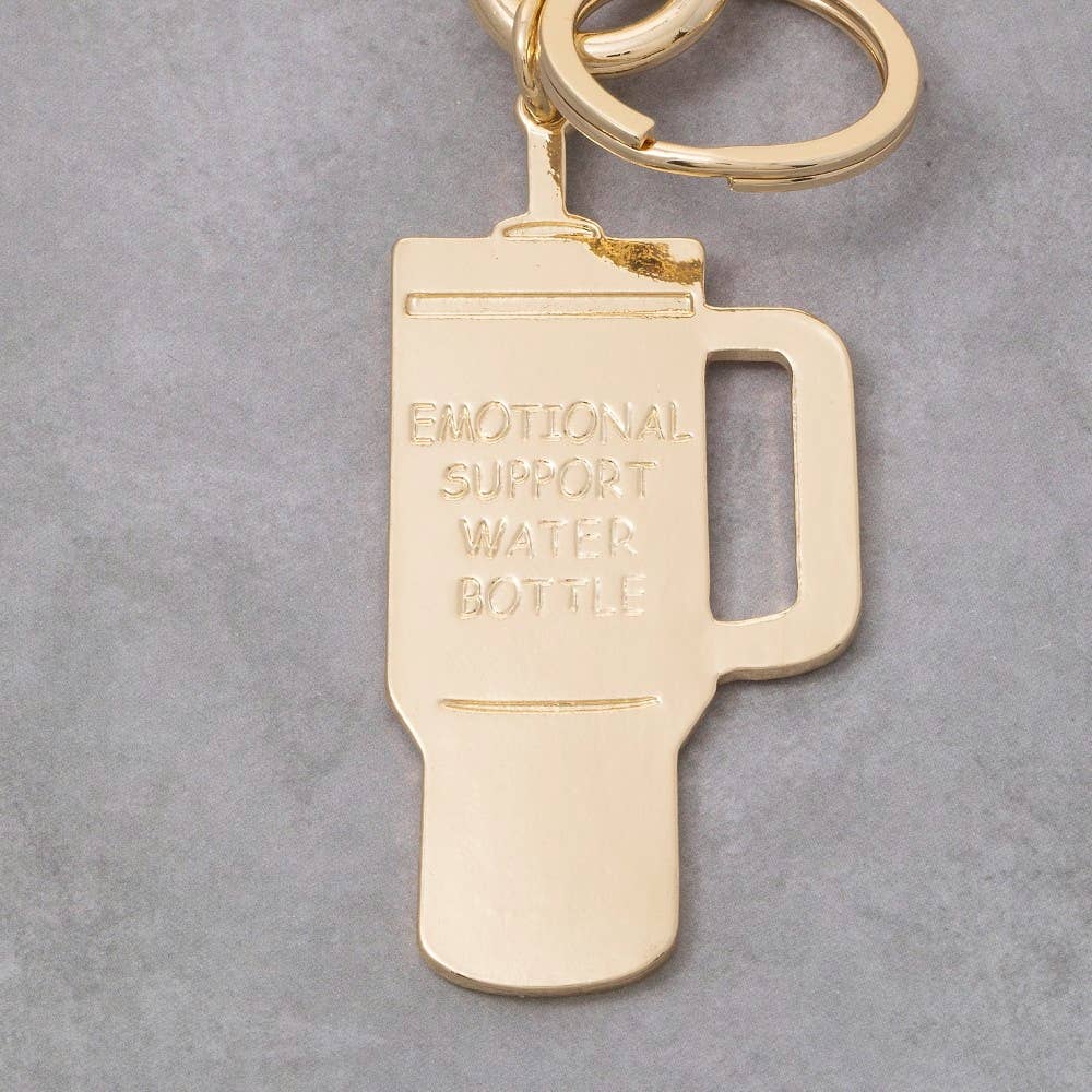 Teacher Fuel Tumbler Bag Charm Keychain: HPK