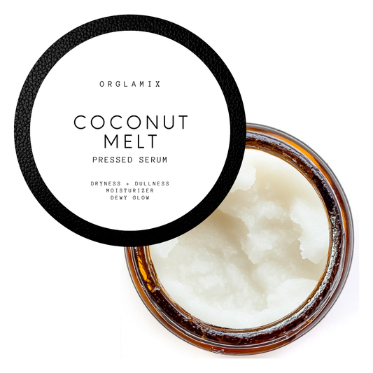 Coconut Melt - Organic Glow Balm Pressed Serum Glow Balm