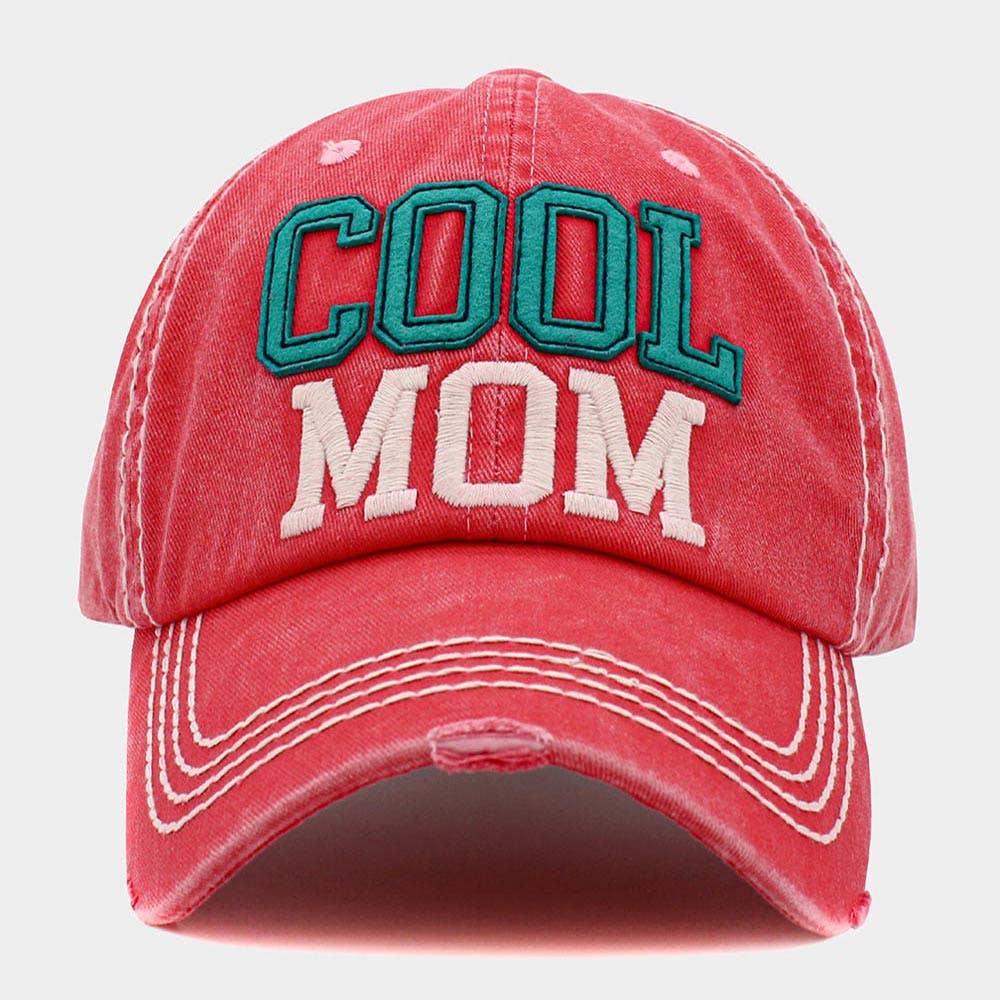Cool Mom Message Vintage Baseball Cap
: Sea