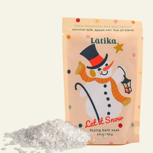 Christmas Stocking stuffer ☃️ Snowman Fizzing Bath Soak