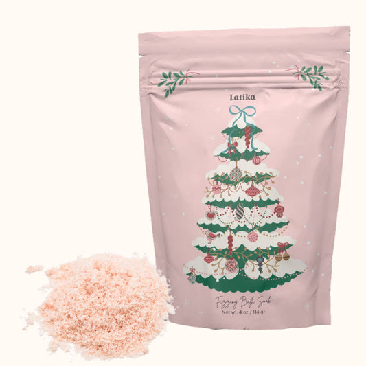 Pink Christmas Tree🎄Holiday Bath Soak