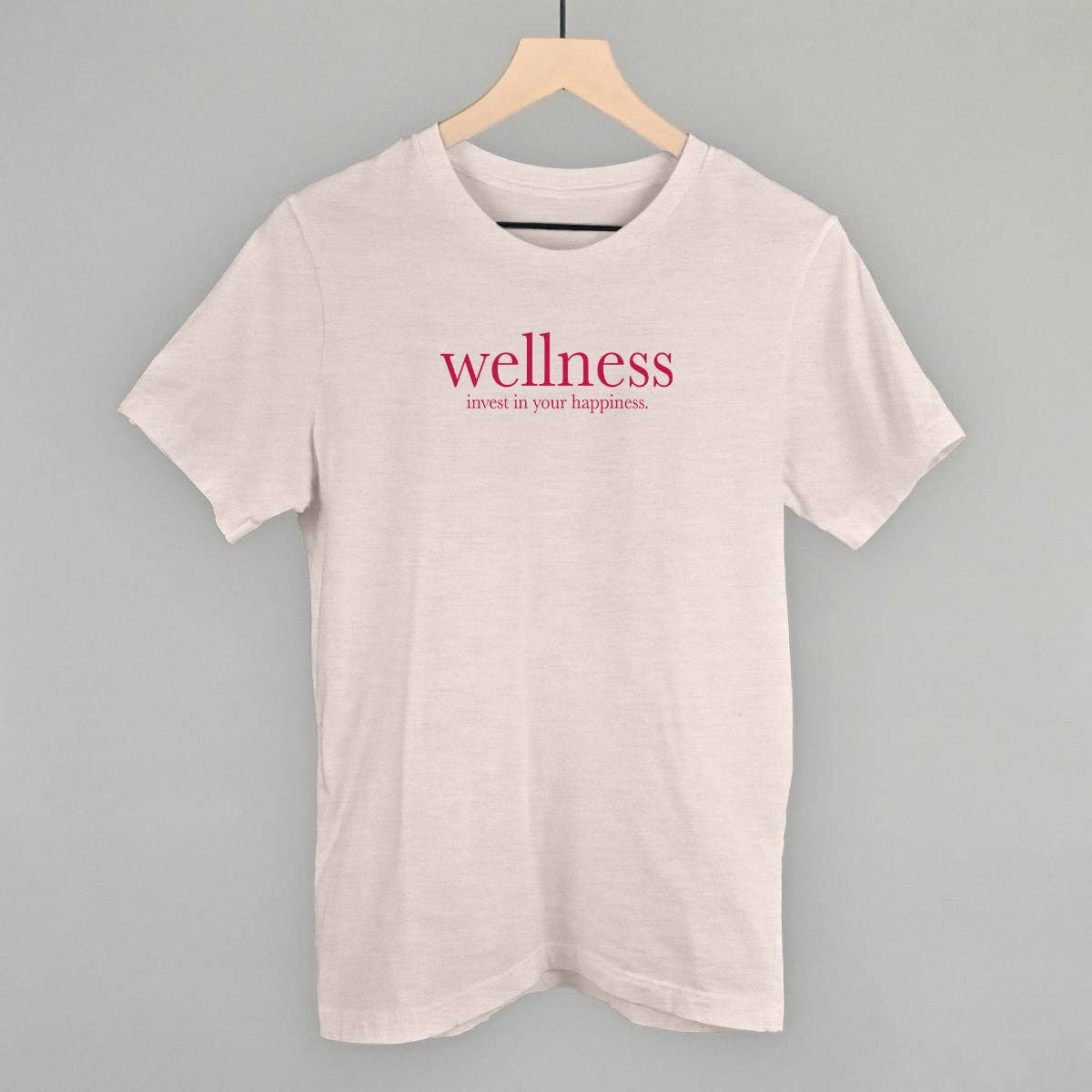 Wellness Invest In Your Happiness: Blossom / M / Comfort Colors Tee