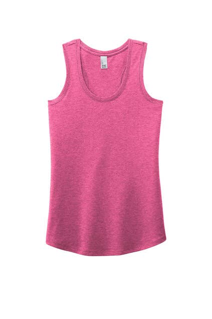 District Women’s Perfect Tri ® Racerback Tank: Turquoise Frost / XS