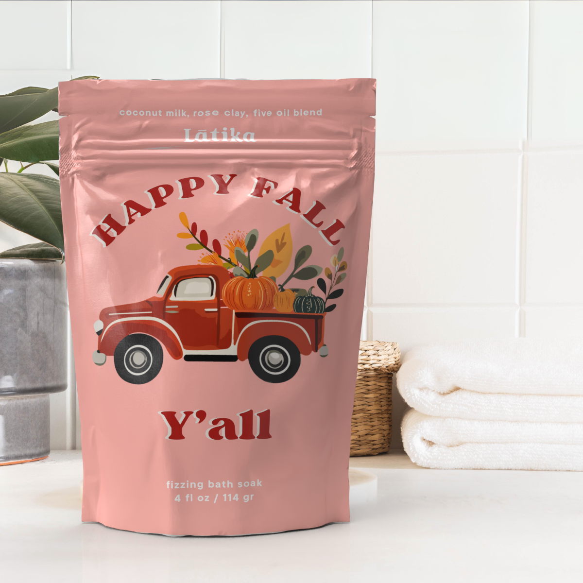 Happy Fall, Y'all! 🍂 Fizzing Bath Soak